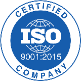 ISO 9001:2015 certified company